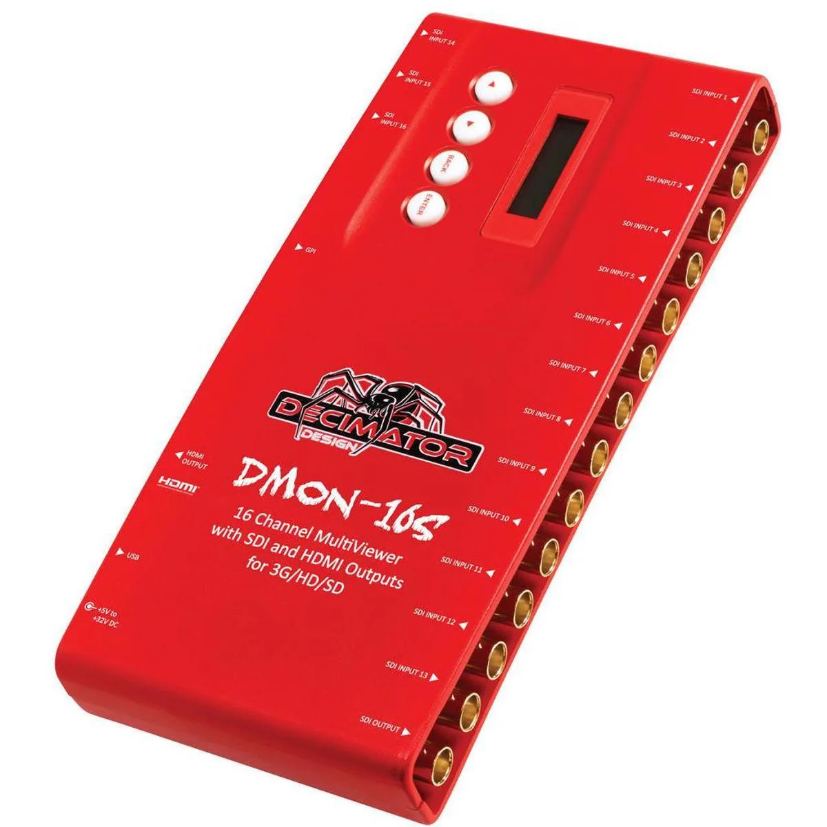 Decimator Design Decimator Design DMON-16S 16-Channel Multi-Viewer video capturing device — product photo