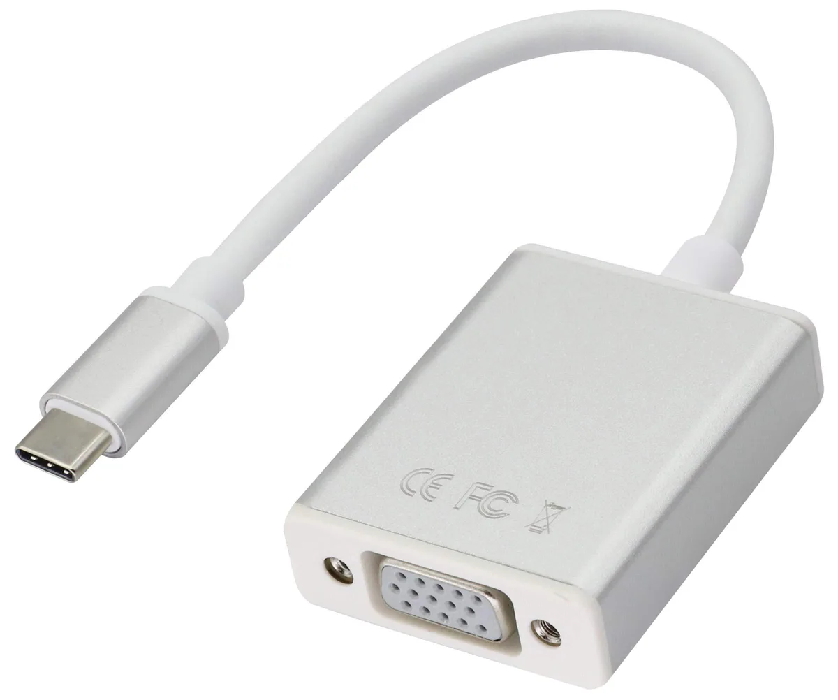 BUCIER BUCIER USB-C to VGA adapter 20 cm — product photo