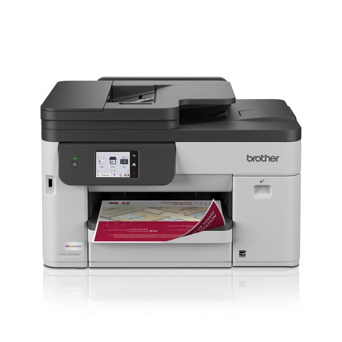 Brother Brother INKvestment 5010 wireless colour inkjet all-in-one printer 2.7" touchscreen — product photo