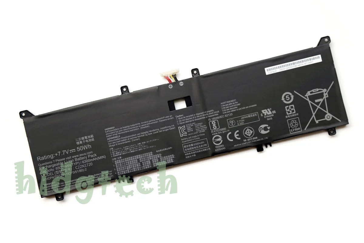 Beisite Beisite C22N1720 C22PYJH 7.7V 50Wh laptop battery — product photo