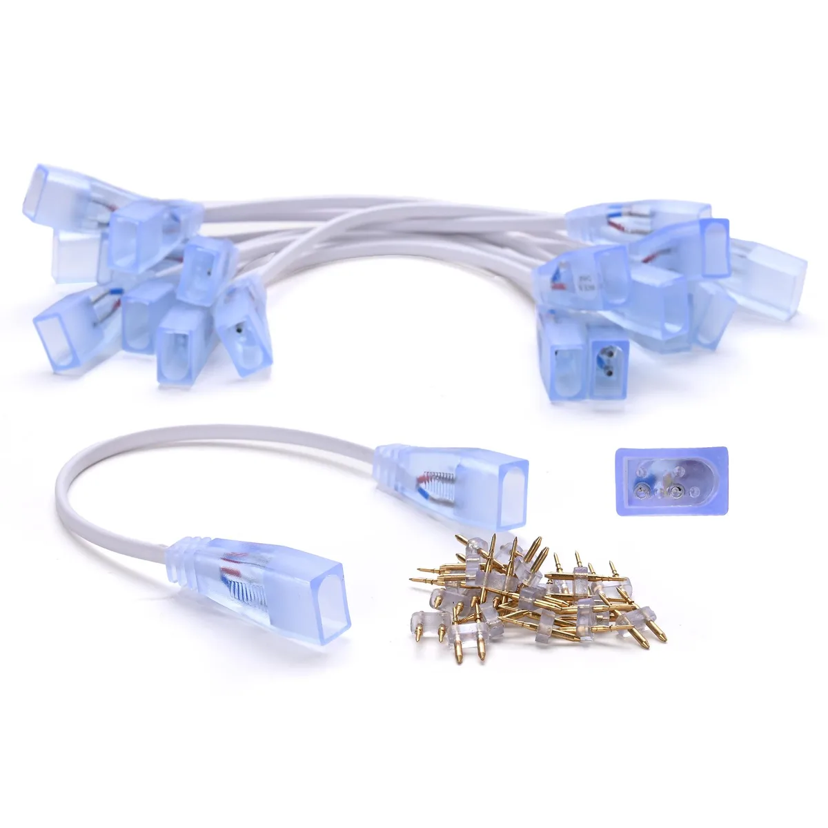Yescom USA, Inc. Yescom USA, Inc. 11DSL003-TPIN-RGB landscape lighting, 10 extension cords 30 cm — product photo