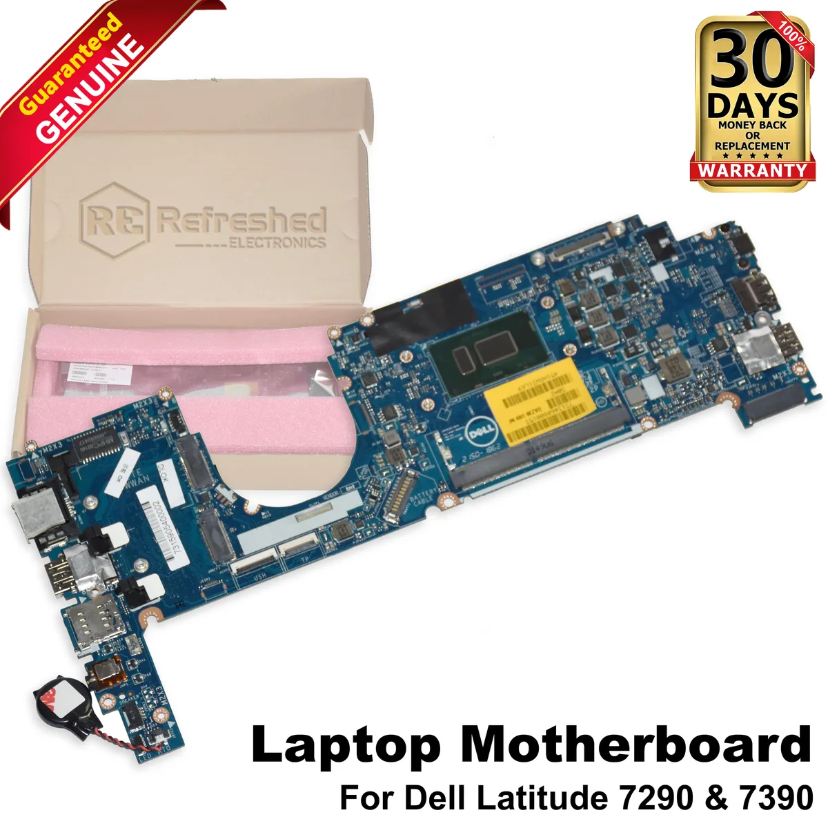 DELL DELL Latitude 7290 7390 Motherboard i5-8350U 1.7 GHz DDR4 XY80D — product photo