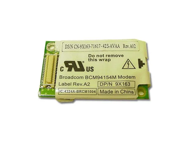 DELL DELL Broadcom Internal Mini 56k Card Modem 9X163 — product photo