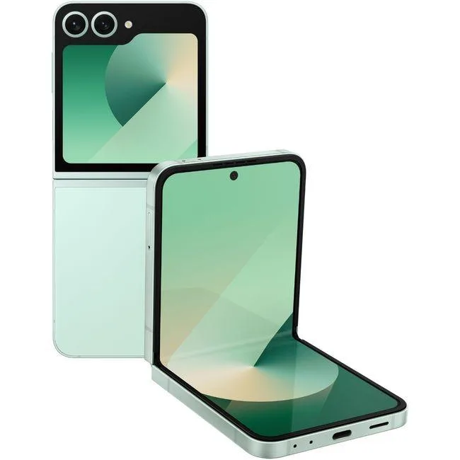 SAMSUNG SAMSUNG Galaxy Z Flip6 256GB Mint cell phones - unlocked — product photo