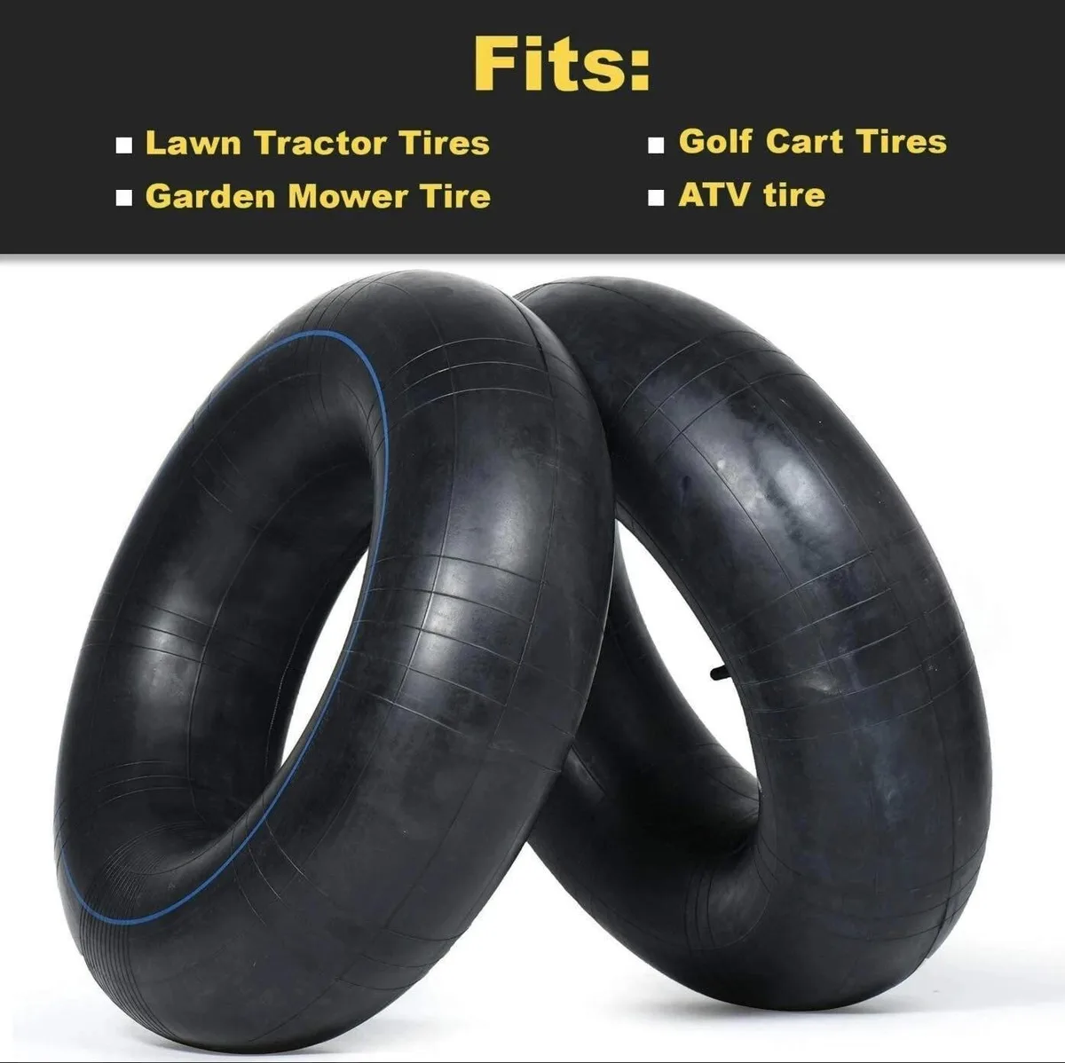 RAYBESTOS UNBRANDED RAYBESTOS UNBRANDED 16x6.50-8 Heavy Duty Inner Tube Pair — product photo