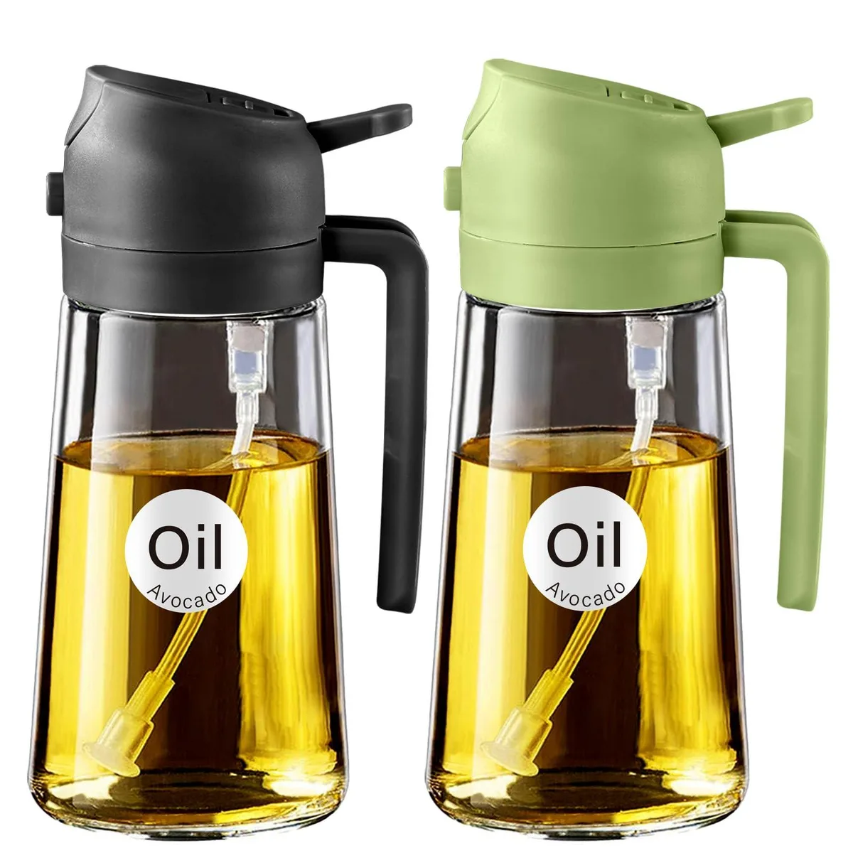  YARRAMATE 2 in 1 Oil Sprayer 470ml Glass Oil System Tool — product photo