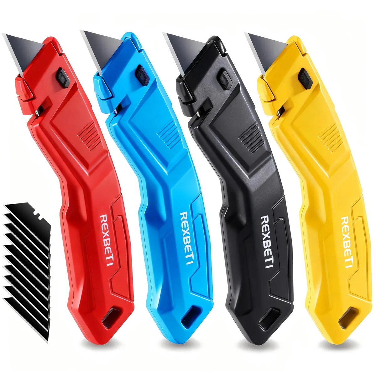  Cricut REX-6678 general craft 4-pack utility knife set 10 blades .372 kg — product photo