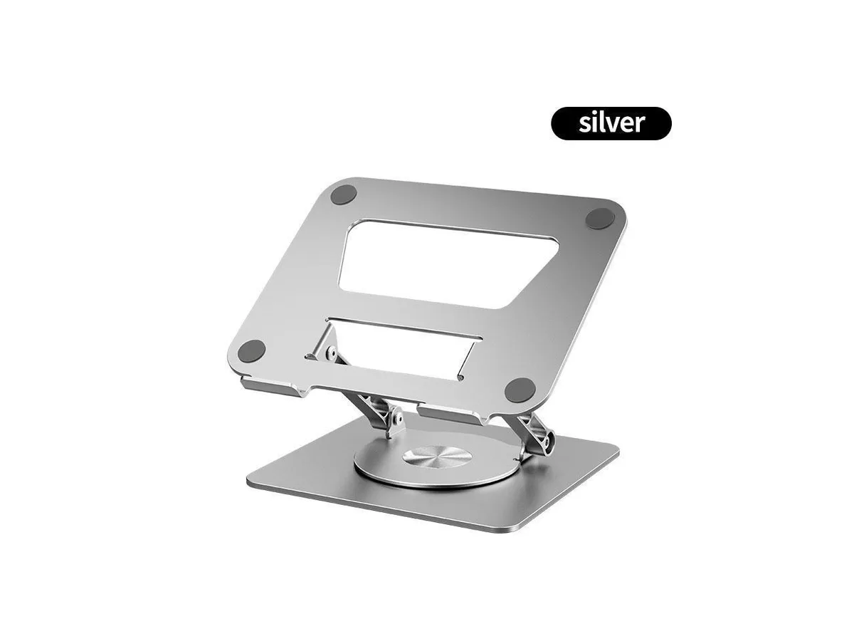 IXJYLCPC IXJYLCPC Foldable Swivel Adjustable Laptop Stand Silver 17.3 inches — product photo