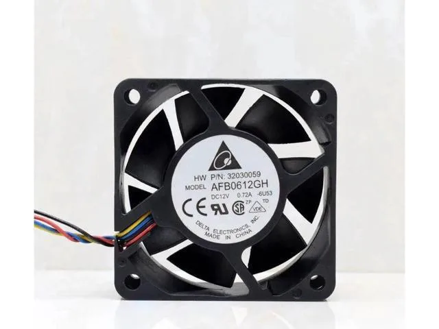 TSUJ TSUJ Kepler-C72J-OYS-0324 6025 12V 0.72A 4-line PWM axial cooler — product photo