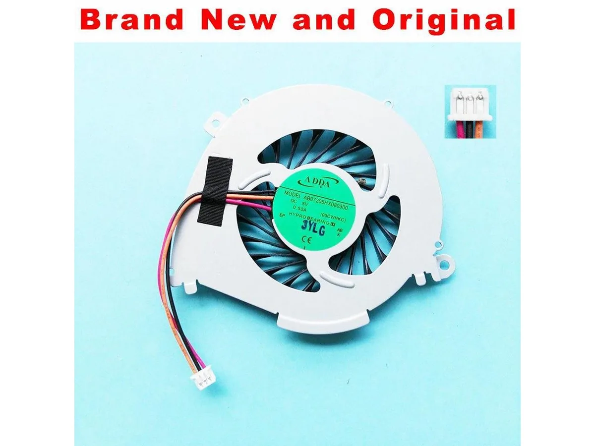 Fans Fans CPU cooler for Sony VAIO SVF14 SVF143A1QT SVF143A1RT SVF143A1ST SVF1431AYCW AB07205HX080300 — product photo