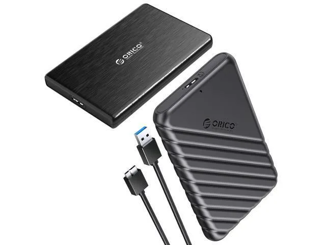 LORDWORLD LORDWORLD 2.5 inch SATA HDD SSD Enclosure USB 3.0 25PW1-U3 + 2189U3 — product photo