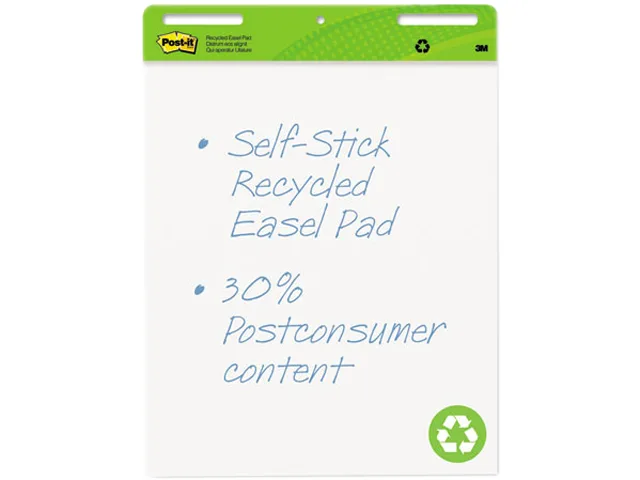 Post-it Post-it 559RP Easel Pad 25 x 30 White Recycled 2 Pack — product photo