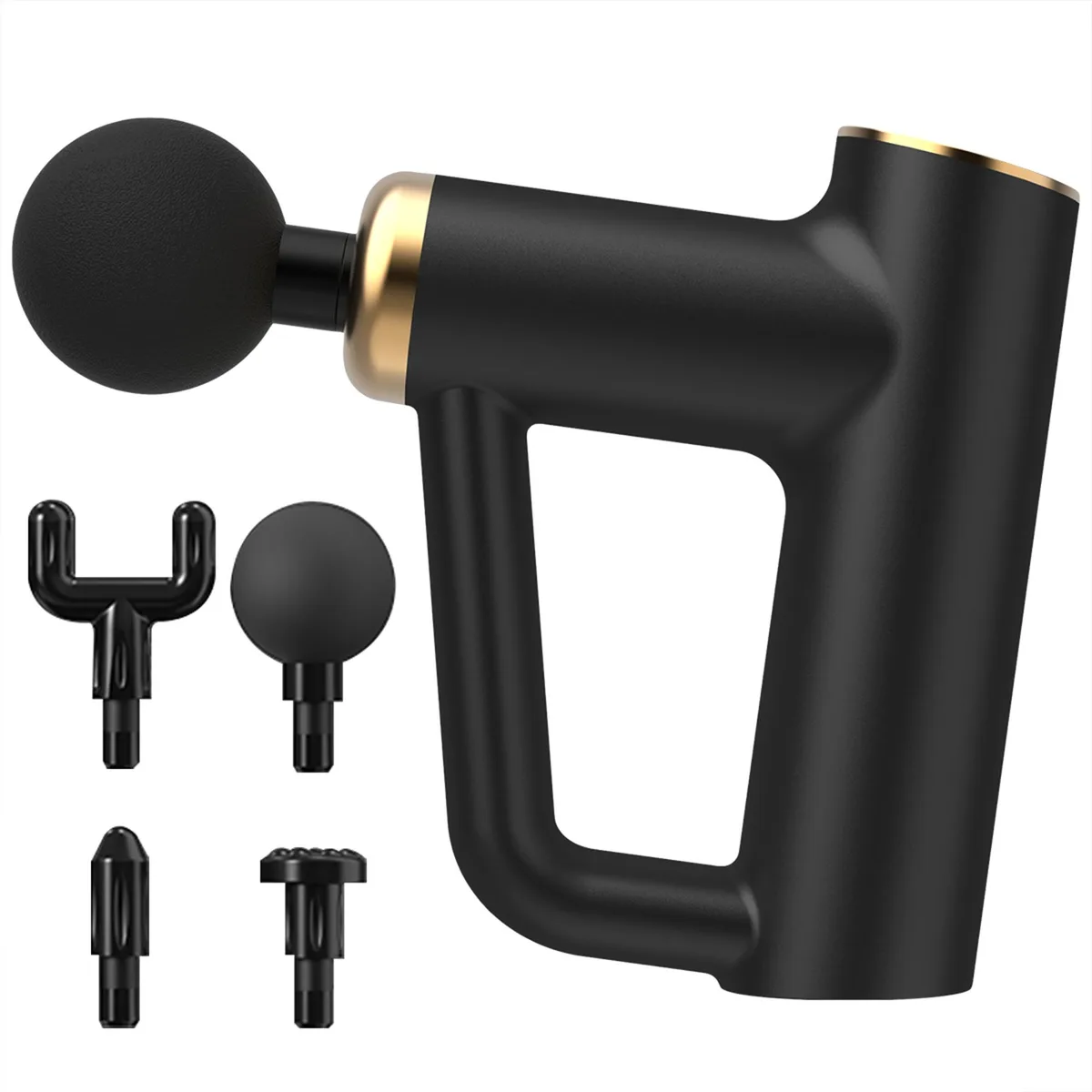 Xtreme Time Xtreme Time Deep Tissue Massage Gun Black 4 Attachments 1800-3200 ppm — product photo
