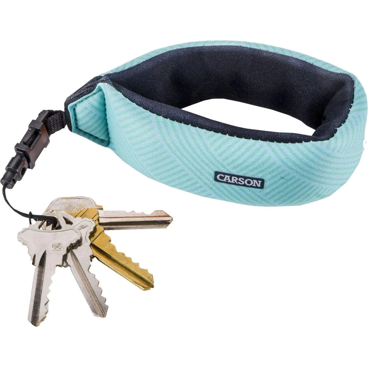 Carson Optical Carson Floating Wrist Strap Seafoam FA-20(04) hobby collectible — product photo
