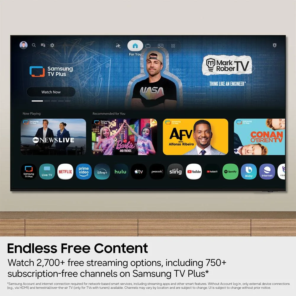 SAMSUNG SAMSUNG UN43M70H 43 inch 4K HDR Mini-LED Smart TV — product photo