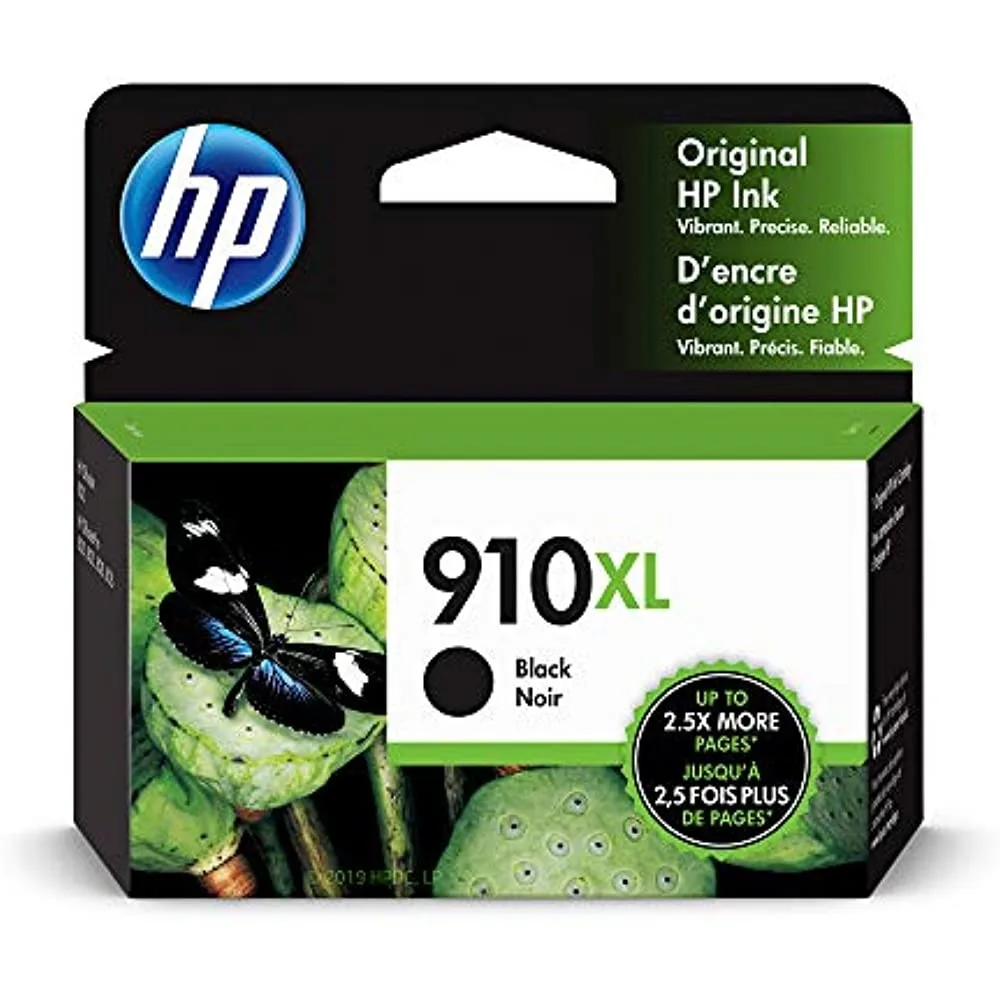 HP HP 910XL Black Ink Cartridge 3YL65AN#140 ink cartridges (genuine brands) — product photo