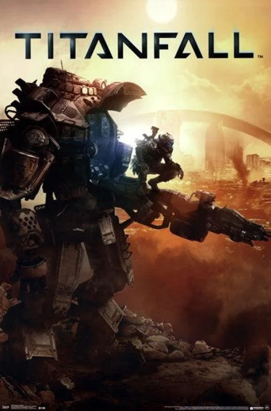 Titanfall key art poster print 24 x 36 inches