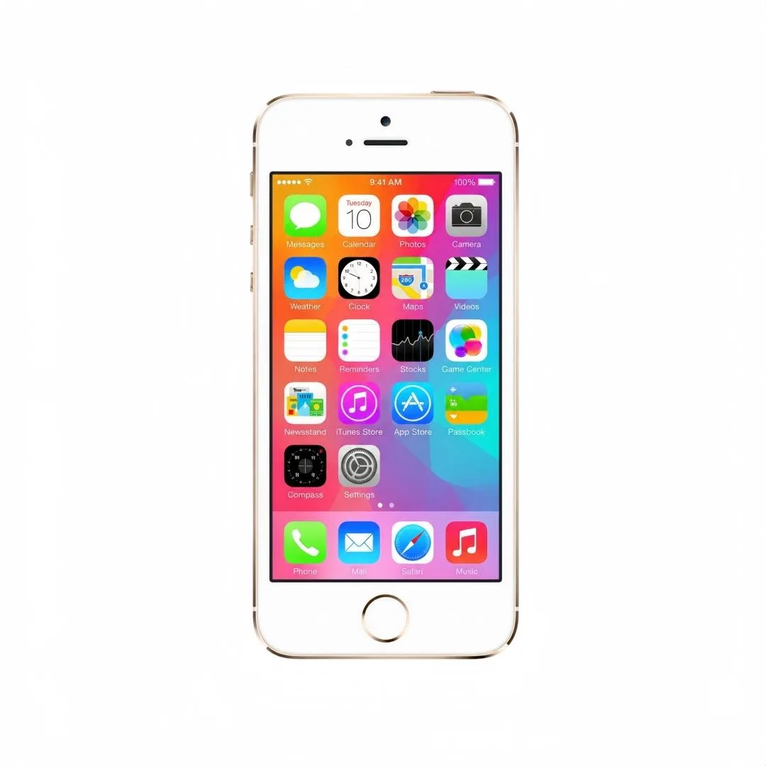 Apple Apple iPhone 5s 64GB Silver Unlocked Cell Phones - Unlocked — product photo