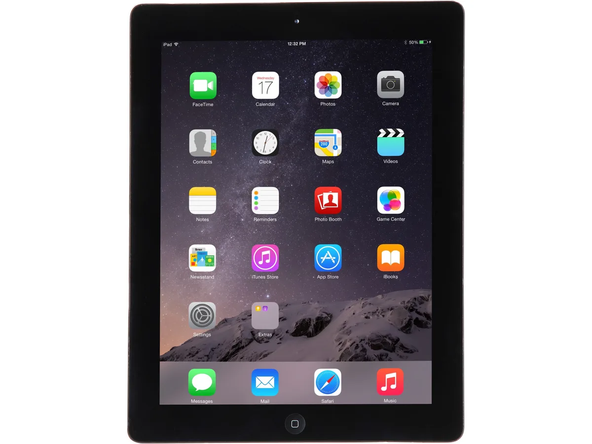 Apple Apple iPad 4 MD510LL/A-B 9.7" tablet 16 GB Black refurbished — product photo