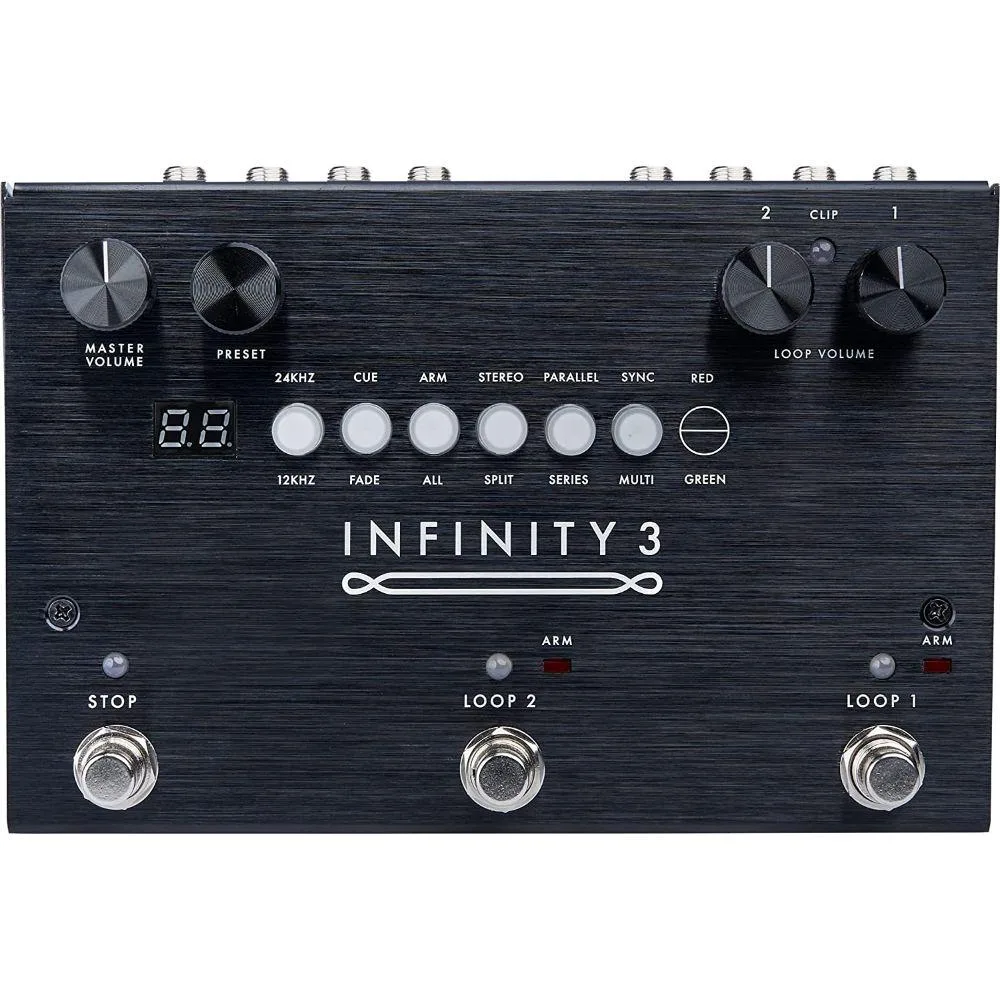 Pigtronix Pigtronix Infinity 3 Deluxe Hi-Fi Stereo Double Looper guitar pedal — product photo