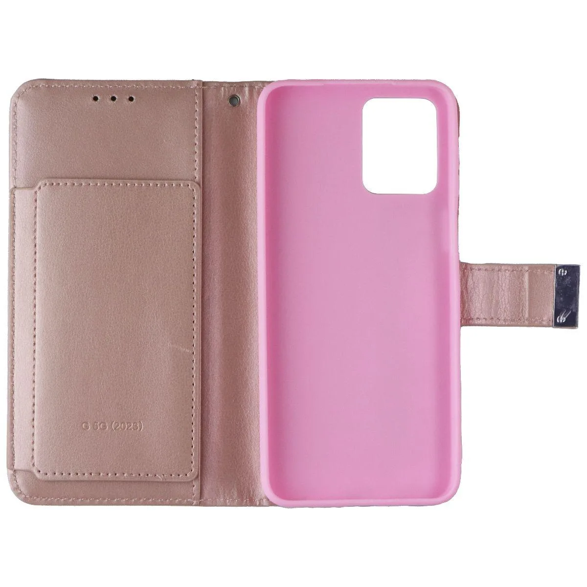 Mybat MyBat Xtra Series Wallet Case for Motorola Moto G 5G (2023) Pink — product photo