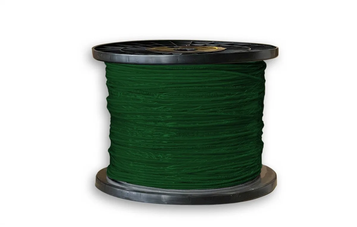 Nippon Labs Nippon Labs Cat6a 28 AWG 1000 ft Green Stranded Bulk Cable — product photo