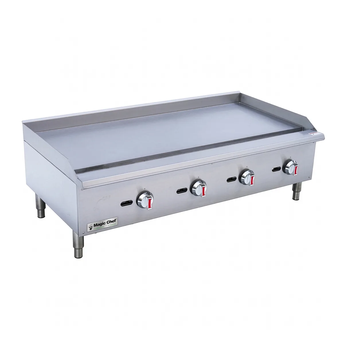 Magic Chef Magic Chef 48 in. Natural Gas Manual Countertop Griddle Stainless Steel — product photo