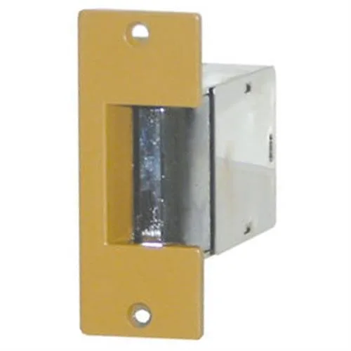Trine Access Technology Trine Access Technology TR005 Door Lock 8-16VAC Brass Powder Coated 3-1/2" x 1-3/8 — product photo