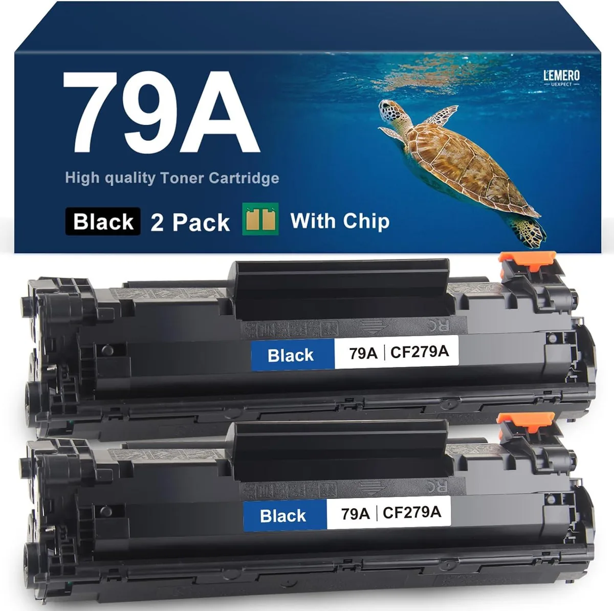 NuoTo NuoTo 79A CF279A toner cartridge 2-pack black 1000 pages — product photo
