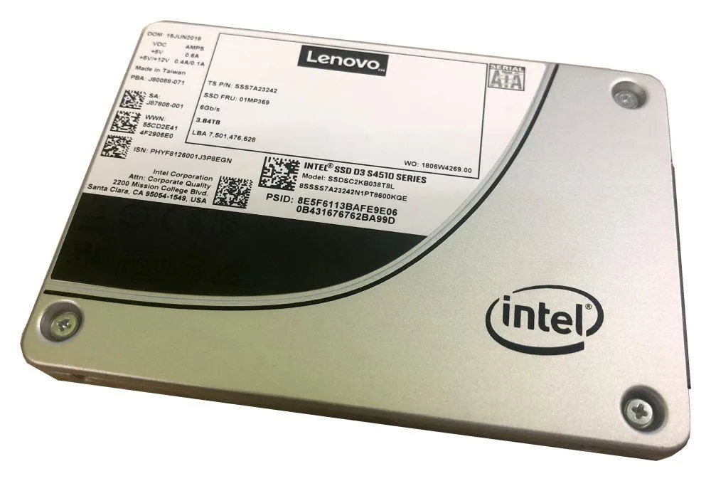 Lenovo Lenovo 4XB7A14914 3.5" 240GB SATA enterprise SSD — product photo