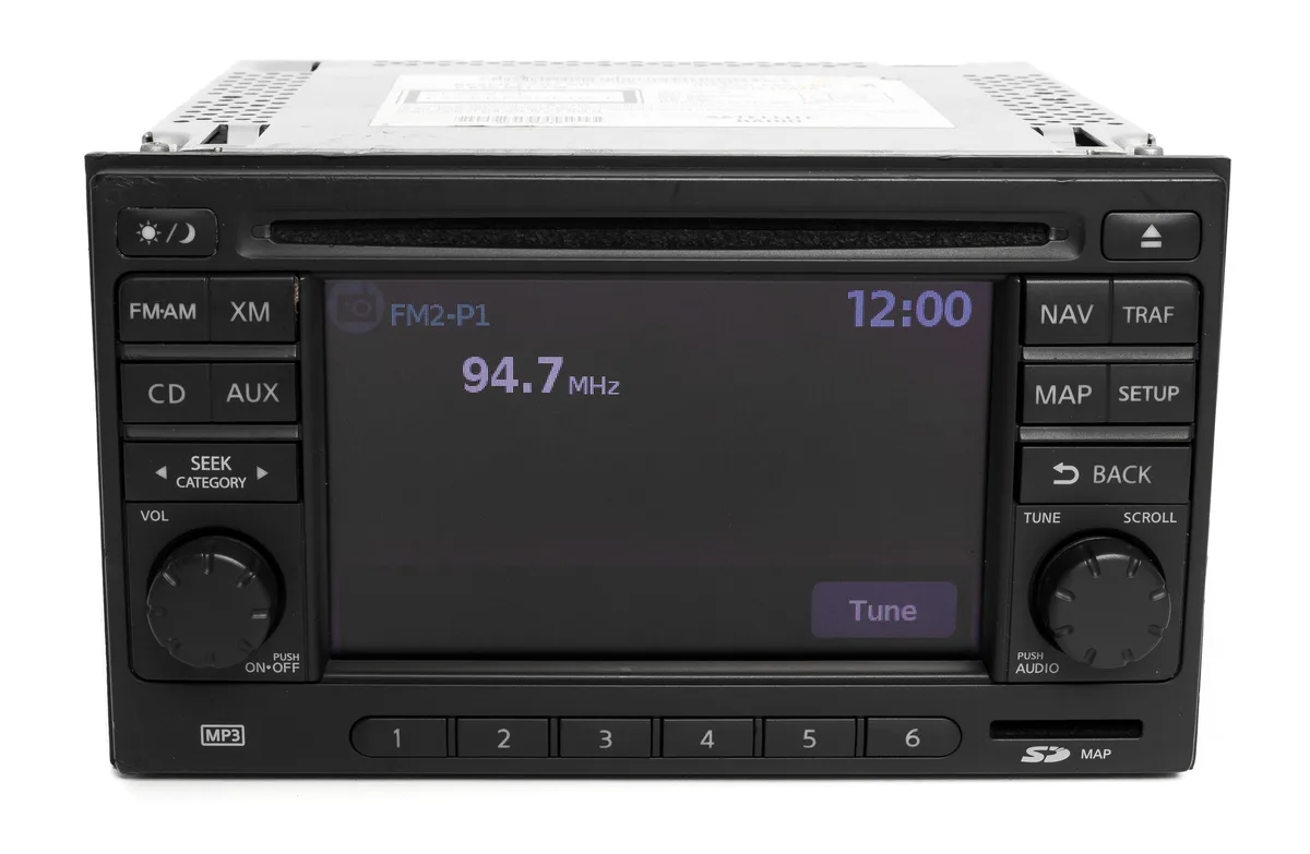 1 Factory Radio 1 Factory Radio 259151VX1B Nissan Rogue 2013-15 receiver — product photo