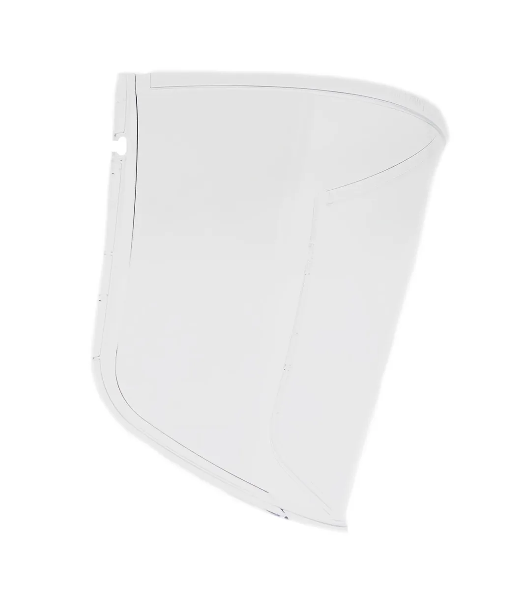 Clear polycarbonate visor for 3M Versaflo M-Series headgear