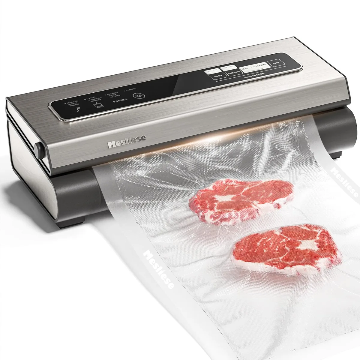 Mesliese VS6601S vacuum sealer 90kPa 120W 110V Silver — product photo