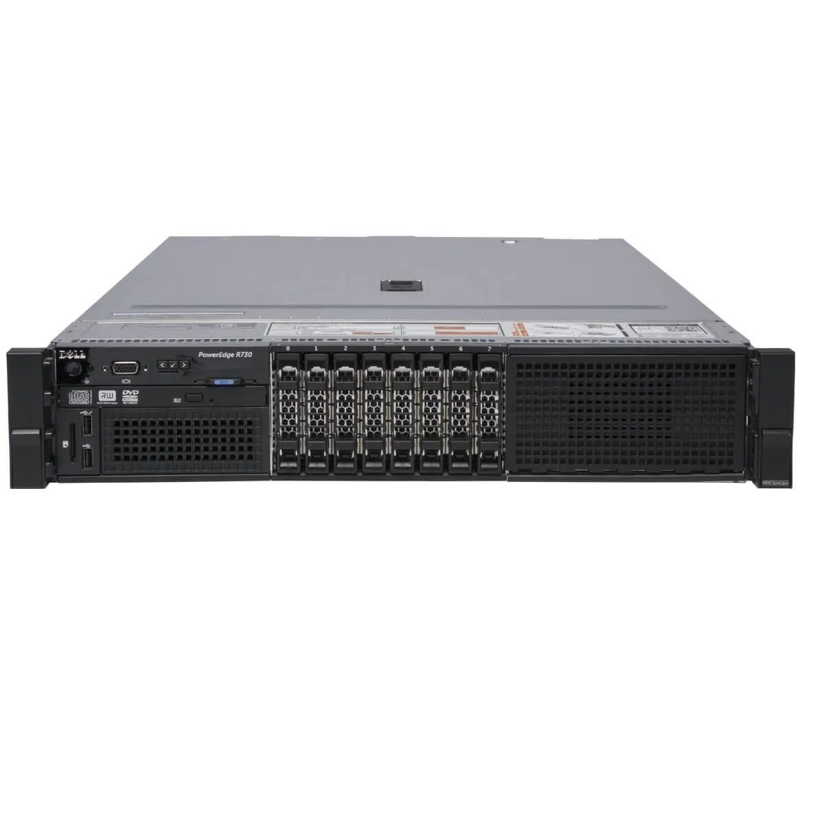 DELL DELL PowerEdge R730 2U rack server E5-2650 v3 10C 2.3GHz 48GB DDR4 2x 300GB SAS H330 — product photo