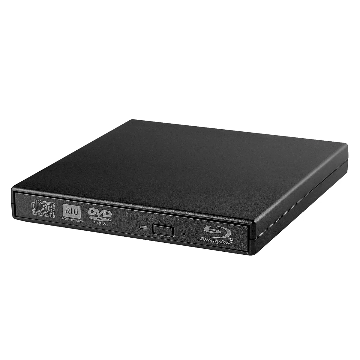 Orange Juice Technology Orange Juice Technology USB External Blu-ray Drive 6X BD-ROM 8X DVD 24X CD Black — product photo