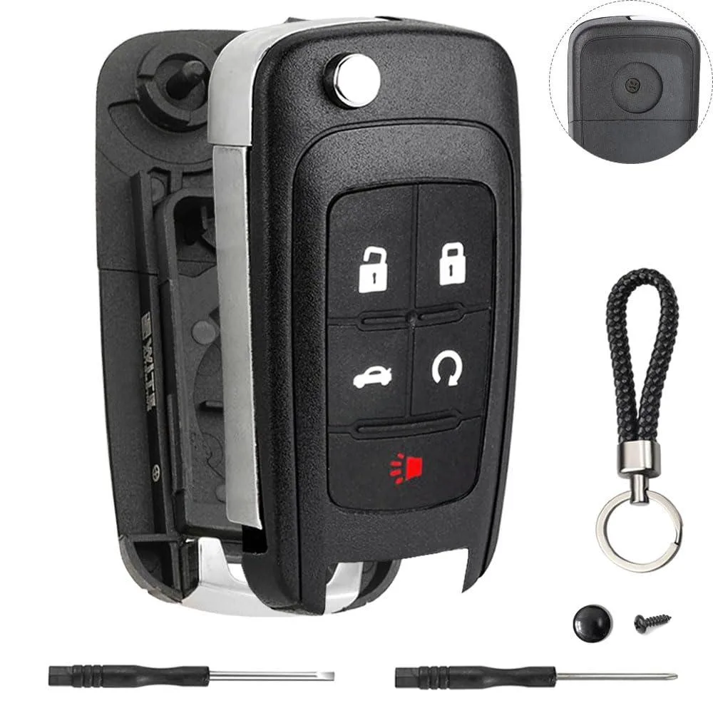  VIPER 5 Button Key Fob Shell Case with Uncut Blade — product photo
