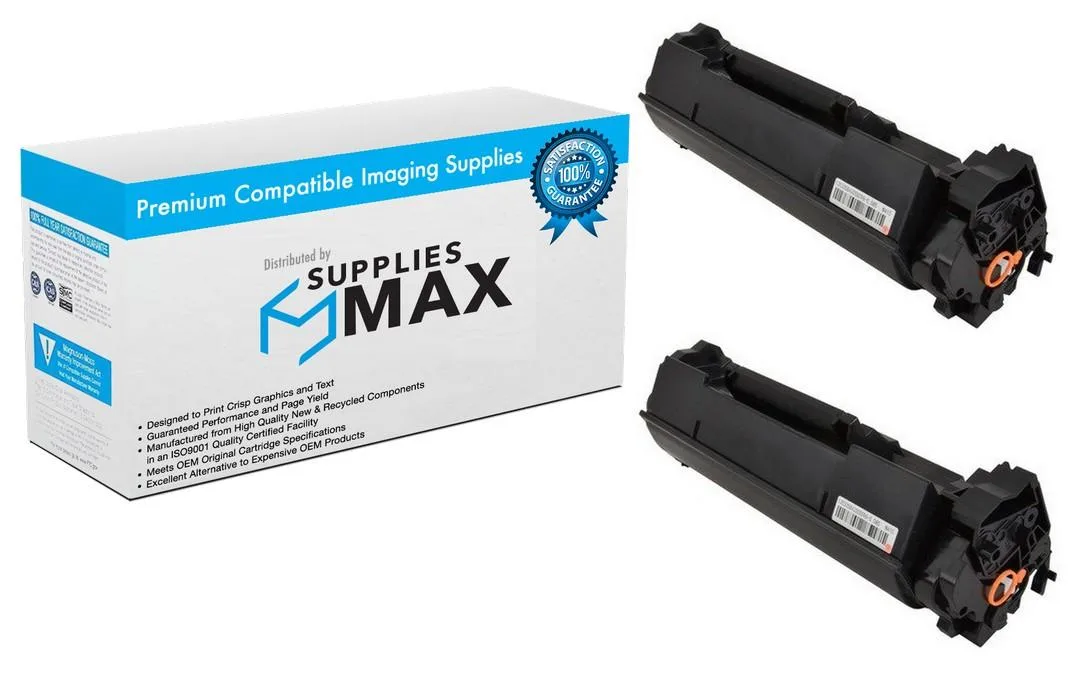 SuppliesMax SuppliesMax Compatible HP 138A Black Toner Cartridge 2 Pack 1500 Pages — product photo
