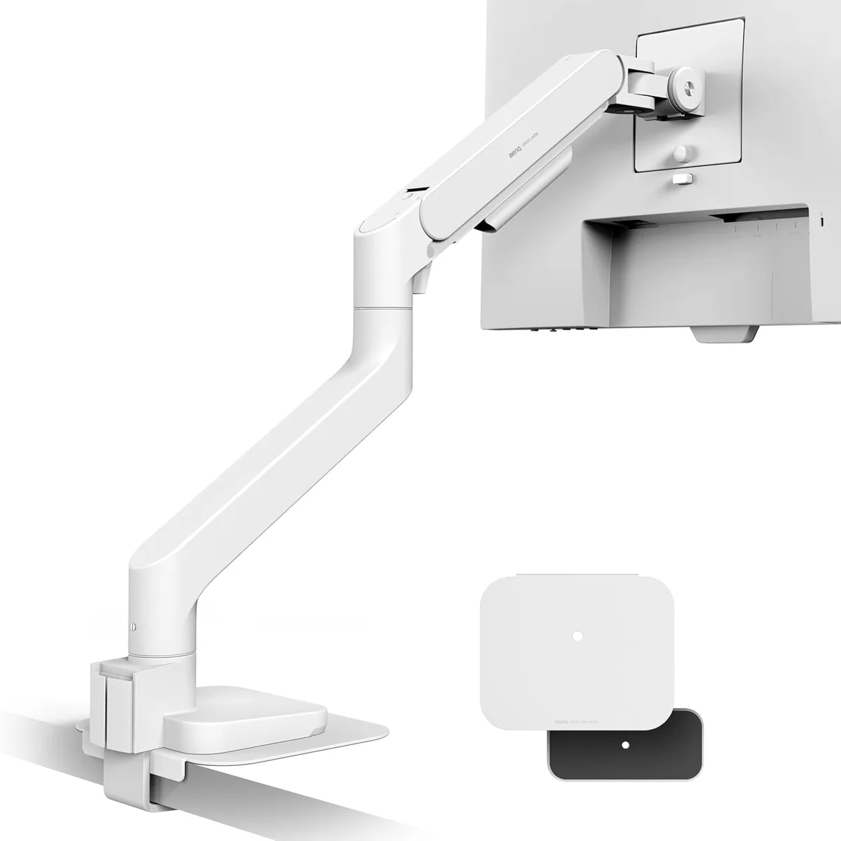 BenQ BenQ BSH02 Ergo Monitor Arm 45" 44 lbs Gas Spring VESA 75x75 100x100mm — product photo