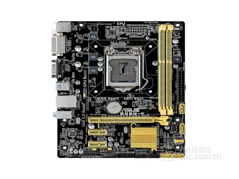 ASUS ASUS B85M-K LGA 1150 Intel B85 16GB DDR3 Micro ATX Motherboard — product photo