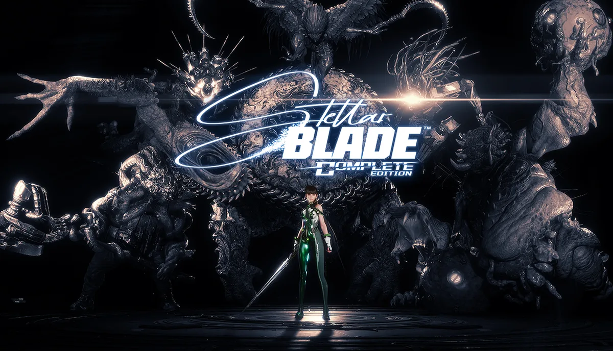 Digital download code card for Stellar Blade Complete Edition on PC