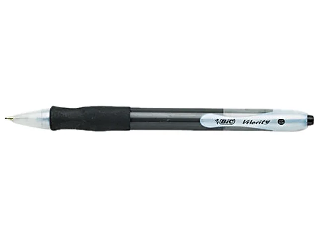 BIC BIC VLG11BK Velocity Ballpoint Retractable Pen Black Ink Medium 1.0mm Dozen — product photo