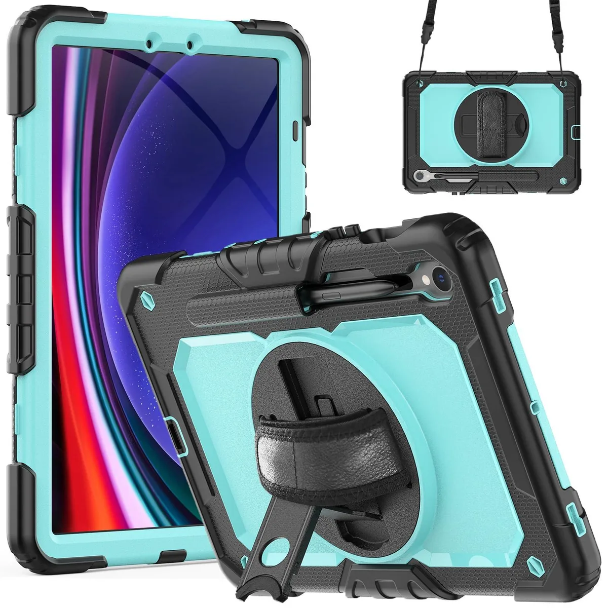 Timoom Timoom Heavy Duty Case 10.9/11" Light bluePC 360° Stand Straps — product photo