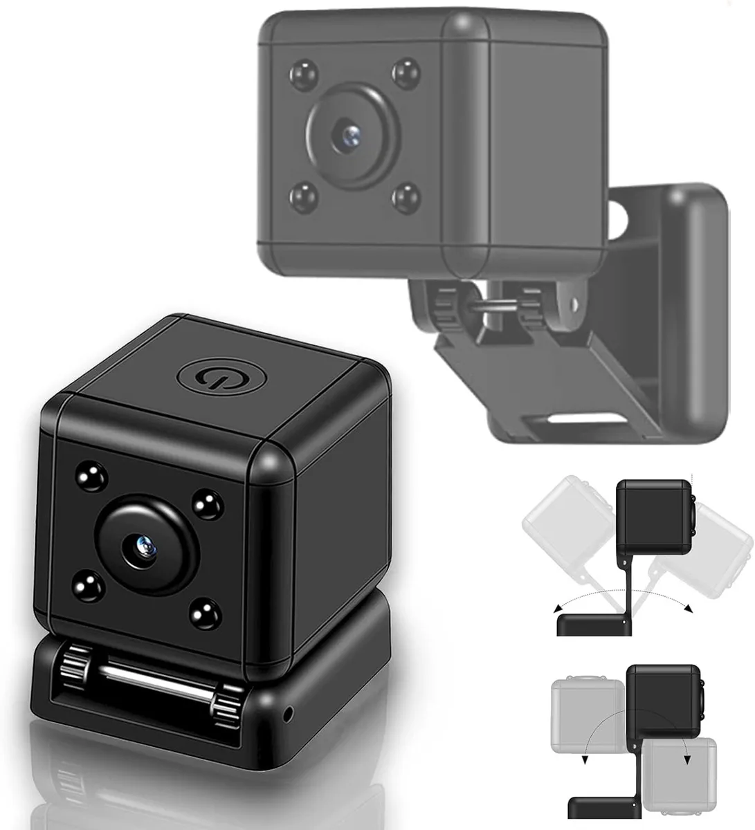 ETECH ETECH Mini Spy Camera .99in 128GB Magnetic Bracket Home Safety — product photo