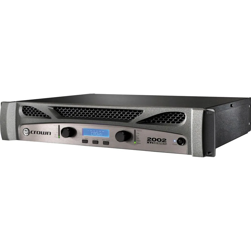 Crown Crown XTi 2002 live sound amplifier 475W per channel — product photo
