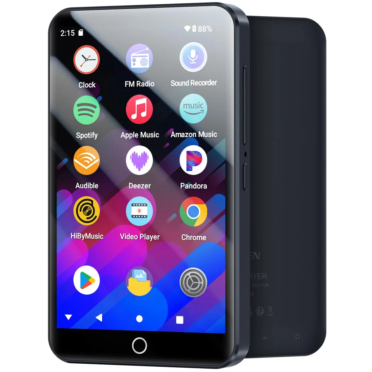 MECHEN H10 96 GB Android 13 MP3 Player 4″ Touchscreen — product photo