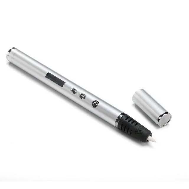 DEWANG DEWANG 3D Printing Pen Silver 1.75mm OLED 170mm 41g — product photo