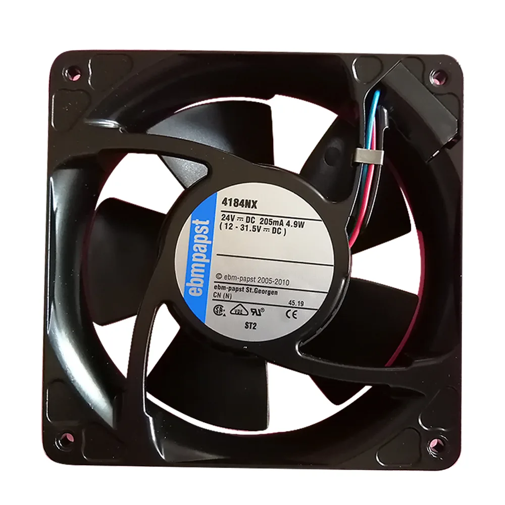 Fans Fans 4184NHDimensions 120×120×38mm 24V 11W .45A case fan — product photo