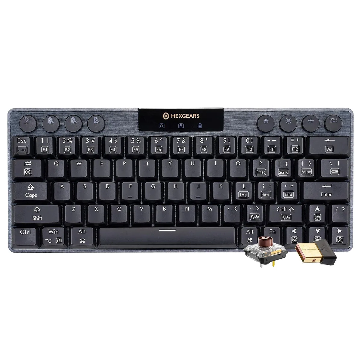  Hexgears A1 60% 63-key Low-Profile Mechanical Gaming Keyboard — product photo