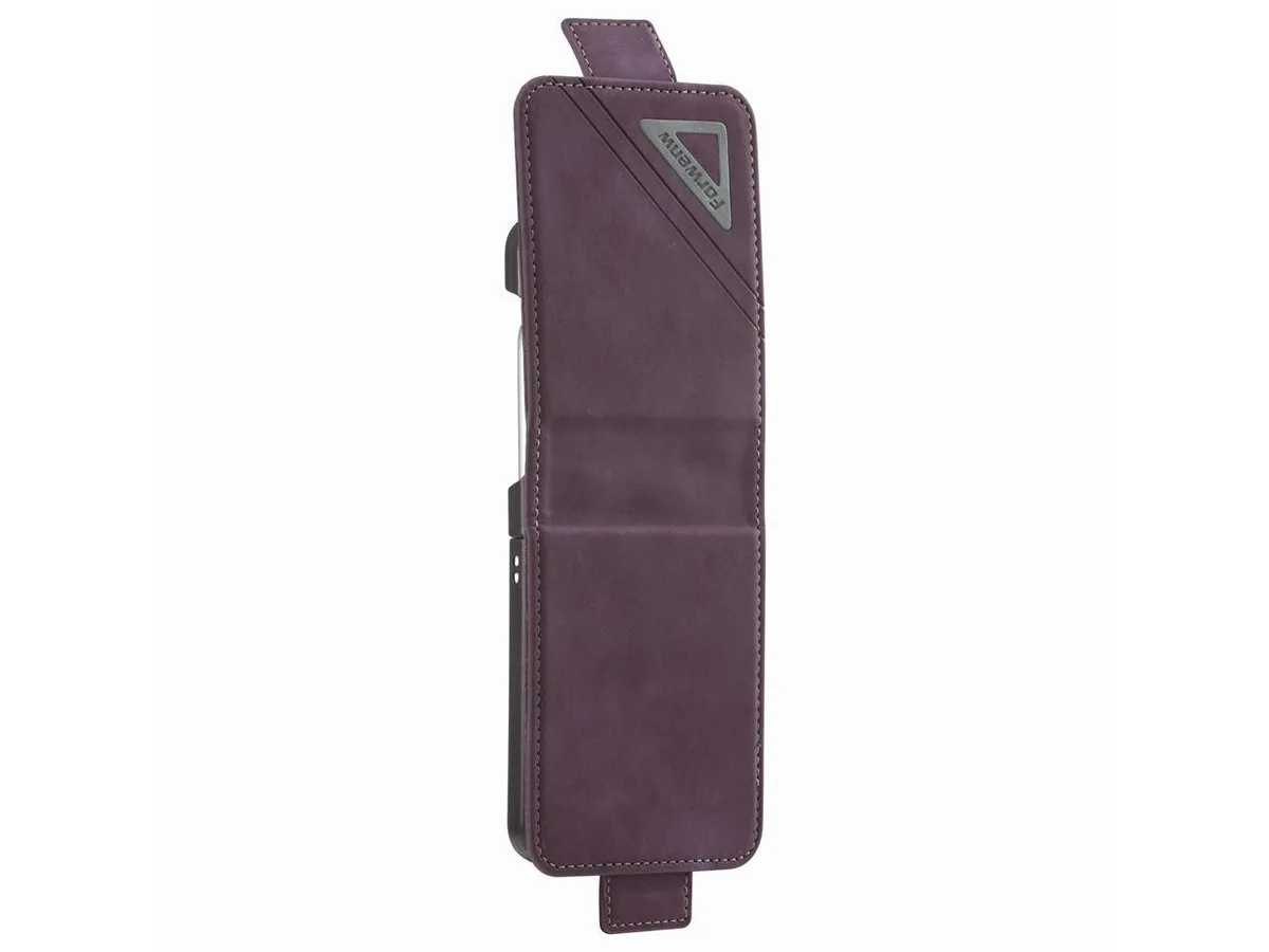 BONAEVER BONAEVER Samsung Galaxy Z Fold 4 5G PU Leather Wallet Case Red — product photo