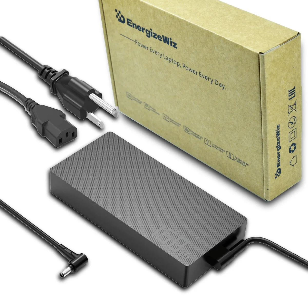 Energizewiz Energizewiz 150W 20V 7.5A AC Adapter 6.0x3.7mm for Asus TUF FA506 FA706 FX505GT FX705GT — product photo